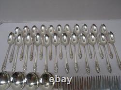 Oneida Community Evening Star Silverplate Flatware Grille/Viande Set 70 Pieces