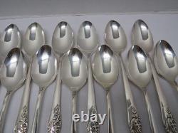 Oneida Community Evening Star Silverplate Flatware Grille/Viande Set 70 Pieces