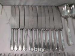 Oneida Community Paul Revere Silverplate 1927 Silverware Flatware Set of 110