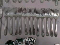 Oneida Community Paul Revere Silverplate 1927 Silverware Flatware Set of 110