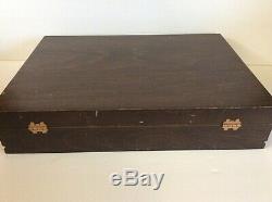 Oneida Community Silverplate 1971 Beethoven 37 pcs Flatware Set Excellent + Box