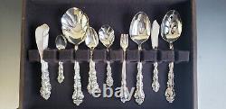Oneida Community Silverplate Beethoven 128 Piece Set Silver Plate