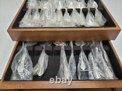 Oneida Community Silverplate Enchantment Service 12 & Chest 67 PCS Set