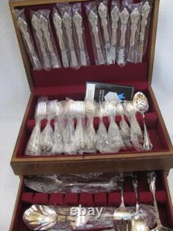 Oneida Community Silverplate Flatware SILVER ARTISTRY 1965 Svc for 12 + NEW