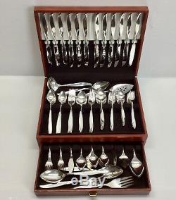 Oneida Community WINSOME Silverplate Flatware Set 100 Pc Service for 12 + Chest