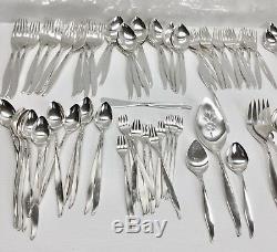 Oneida Community WINSOME Silverplate Flatware Set 100 Pc Service for 12 + Chest