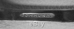 Oneida Coronation Community Silverplate Flatware Set for 8 51 Pieces EUC