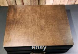 Oneida King James 1881 Rogers 58 Piece Set Service For 8 Flatware Silverplate