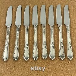 Oneida Meadowbrook Silverplate Flatware Set of 58 Pieces, Service for 8