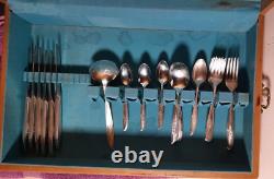 Oneida Nobility Magic Moment Silverplate Flatware 34 Pieces - Not Complete
