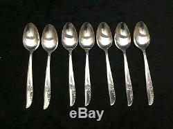 Oneida Rogers 1881 Lilac Time Flatware Set 1957 Silver Plate Service for 8 70pcs