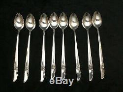 Oneida Rogers 1881 Lilac Time Flatware Set 1957 Silver Plate Service for 8 70pcs