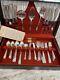 Oneida Royal York Tudor Plate Silver Plate Flatware Set Complete 63 Pieces 1930s