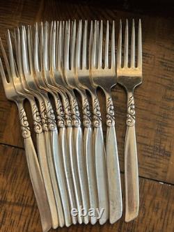 Oneida SOUTH SEAS Silverplate 1955 Silverware Flatware 69 piece Set