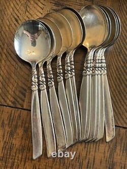 Oneida SOUTH SEAS Silverplate 1955 Silverware Flatware 69 piece Set