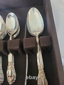 Oneida Silverplate Flatware Set Ballad Country Lane & Unusual Serving Pieces