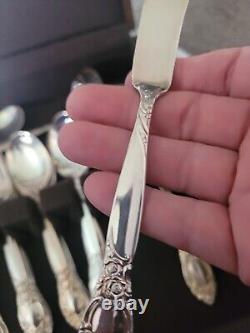 Oneida Silverplate Flatware Set Ballad Country Lane & Unusual Serving Pieces