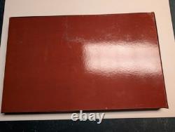 PRISTINE Lord Nelson Furst Besteck 37-piece Bronze and Mahogany Flatware