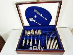 Plantation 1948 8 X 5 Places 44 Pieces Flatware Cased Set By 1881 Rogers Oneida