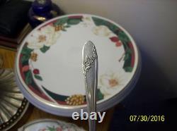 Queen Bess 1946 Silverplate 71 Piece Set Tudor Community Oneida Flatware