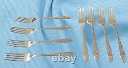 Queen Bess II Vintage 1946 Tudor Plate ONEIDA Service for 8 Silverplate 73 pc