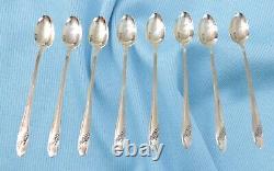 Queen Bess II Vintage 1946 Tudor Plate ONEIDA Service for 8 Silverplate 73 pc