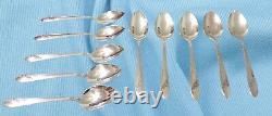 Queen Bess II Vintage 1946 Tudor Plate ONEIDA Service for 8 Silverplate 73 pc