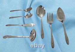 Queen Bess II Vintage 1946 Tudor Plate ONEIDA Service for 8 Silverplate 73 pc