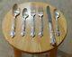 RARE ANTIQUE SILVERPLATE FLATWARE 6pc 1847 ROGERS BROTHERS HERITAGE COMPLETE SET