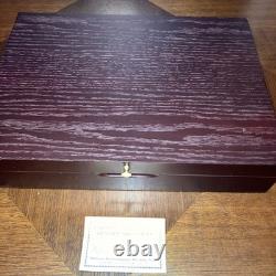 REED BARTON DRESDEN ROSE SILVERPLATE SET FLATWARE W Anti Tarnish Chest BOX 39