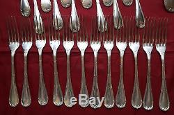 RUBANS SET Christofle Silver-plate Dinner Forks spoons FRANCE ANTIQUE PATTERN