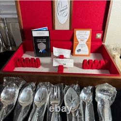 Rare Gem Find 48piece- Community Silver plate By Oneida With Case