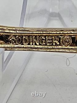 Rare Vintage Godinger Gold Plated Flatware Set With OG Box. 51 Pieces! Amazing