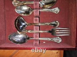 Rare Vintage Godinger Gold Plated Flatware Set With OG Box. 51 Pieces! Amazing