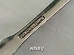 Reed & Barton Dresden Rose 89 Pc Silver Plated Flatware Set Plus Case Vintage