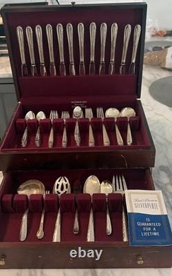 Reed and Barton Flatware Set 80 pieces