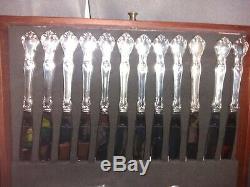 Reed and Barton Rathmore Silver Plate Flatware Set 80 Pieces