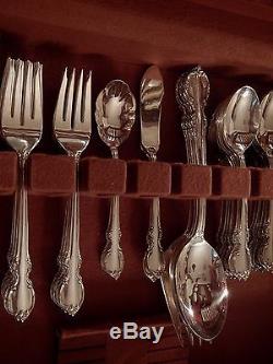 Reflection 1847 Rogers Bros Silverplate Flatware set for 12 xtr tspn soup