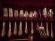 Remembrance 1847 Rogers Bros Silverplate flatware set for 12 with 8 serving pc