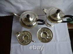 Reproduction Art Deco Silver plated EPNS A1 Tea set, Sheffield