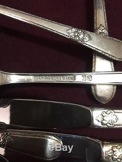 Rogers Bros. 1847 IS silverware flatware serving pieces box set 44 with box
