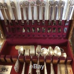 Rogers Bros Eternally Yours Silverplate Set 64 Pieces