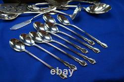 Rogers Bros. Reflection Silverplate Flatware 70 Pieces, (8) 8-Pc Place Settings+