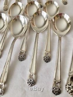 Rogers Bros Silverplate Is Eternally Yours Flatware Set 51 Pc Silverware For 8