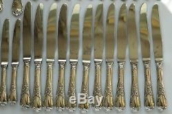 SET Christofle MARLY Silver-plate Table Dinner Forks Spoons Knives FRANCE