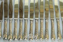 SET Christofle MARLY Silver-plate Table Dinner Forks Spoons Knives FRANCE