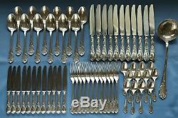 SET Christofle MARLY Silver-plate Table Dinner Forks Spoons Ladle Knives FRANCE