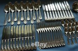 SET Christofle MARLY Silver-plate Table Dinner Forks Spoons Ladle Knives FRANCE