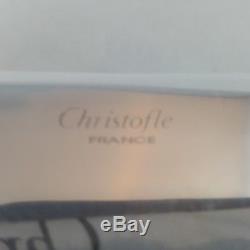 SET OF 4 CHRISTOFLE Albi Silverplate Dinner Knife Flatware NIP