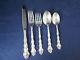 SET OF FOUR Oneida Silverplate BEETHOVEN 5pc Place Settings